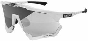 SCICON Aeroshade XL White Gloss/SCNPP Photochromic Silver Kolesarska očala
