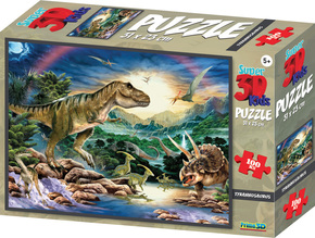 PRIME 3D PUZZLE - Tyrannosaurus 100 ks