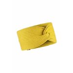 Trak za lase Buff Norval rumena barva - rumena. Trak iz kolekcije Buff. Model izdelan iz enobarvne pletenine.