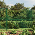 vidaXL Ograja iz žične mreže zelena 2,2x10 m pocinkano jeklo
