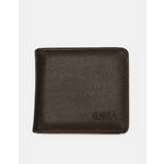 Moška denarnica Cuikca Logi temno rjava