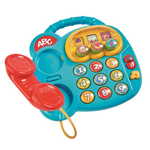 Simba otroški telefon, s slušalko in gumbi, na baterije