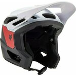 FOX Dropframe Pro Helmet Black/White L Kolesarska čelada