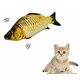 Akumulatorska interaktivna gibljiva riba za mačke USB 26cm
