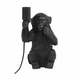 Črna namizna svetilka (višina 34 cm) Monkey - Light &amp; Living