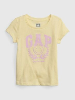 Gap Dětské organic tričko logo GAP 4YRS