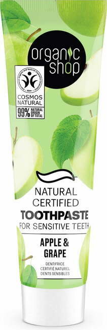 "Organic Shop Toothpaste For Sensitive Teeth - 100 g"