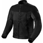 Rev'it! Vigor 2 Black 4XL Tekstilna jakna