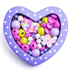 Lesnate kroglice - majhno vijolično srce