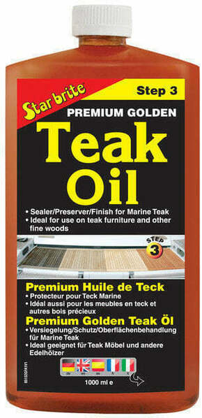 Star Brite Premium Golden Teak Oil 3