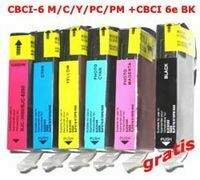 C-BCI-6 komplet barvnih in gratis črna kartuše za PIXMA iP6000D