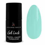 Juliana Nails Gel Lak Pastel Candy Turquoise turkizna No.616 6ml