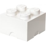 LEGO® škatla za shranjevanje 25x25x18 cm, bela