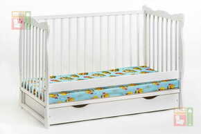 Trianova Otroška postelja Ala II 60x120 s predalom