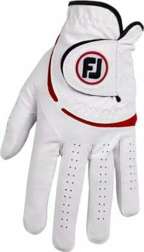 Footjoy Weathersof Mens Golf Glove Regular LH White/Red M/L 2024