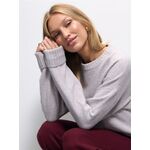 Pulover basic siva AW 2025