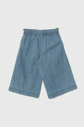 Otroške hlače zippy - modra. Otroški Lahkotne hlače iz kolekcije zippy. Model izdelan iz enobarvne tkanine. Model iz zračne bombažne tkanine.