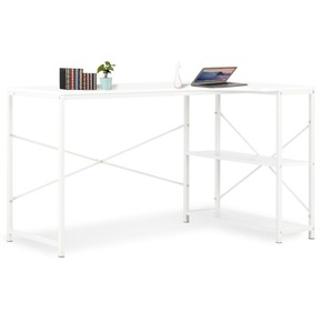 Računalniška miza bela 120x72x70 cm