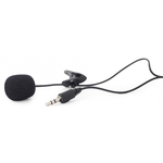 Gembird mikrofon 3,5 mm jack, namizni, s sponko