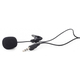 Gembird mikrofon 3,5 mm jack, namizni, s sponko