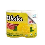 WEBHIDDENBRAND Olala Extra Absorbent Limona brisače v roli, bele, 3-slojne, 23 cm, 2 rol/pak.