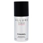 Chanel Allure Homme Sport deodorant v spreju brez aluminija 100 ml za moške