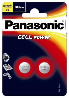 Panasonic baterija CR2025L