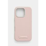 Etui za telefon Karl Lagerfeld iPhone 16 Pro 6.3 roza barva, KLHMP16LPGMSRPP - roza. Etui za telefon iz kolekcije Karl Lagerfeld. Model izdelan iz plastike.