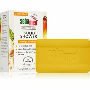 Sebamed Sensitive Skin Solid Shower syndet za prehrano in hidracijo dišave Mango &amp; Ginger 100 g