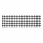 Črno oblazinjeno vzglavje 165x52 cm Billie – Really Nice Things