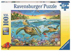 Ravensburger sestavljanka Plavanje z želvami