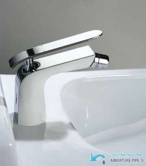 Bela kopalniška armatura za umivalnik in bidee | Pipa za umivalnik EYN BEL4120 in pipa za bide EYN BID4120 (Vrsta armature: Bide)