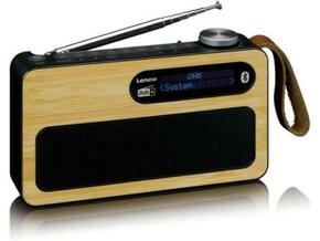 LENCO prenosni radio PDR-040BAMBOOBK