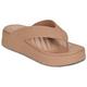 Crocs japonke ženske Getaway Platform rjava 209410.2JJ
