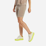 Kratke hlače Reebok Classic RBK ND ženske, roza barva - rjava. Kratke hlače iz kolekcije Reebok Classic. Model izdelan iz tanke, elastične pletenine.
