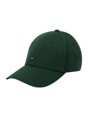 Bombažna bejzbolska kapa Tommy Hilfiger zelena barva - zelena. Kapa s šiltom vrste baseball iz kolekcije Tommy Hilfiger. Model izdelan iz bombažnega materiala.