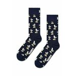 Nogavice Happy Socks Seagull Sock mornarsko modra barva - mornarsko modra. Nogavice iz kolekcije Happy Socks. Model izdelan iz elastičnega, vzorčastega materiala.