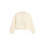 TOMMY HILFIGER Jopa na zadrgo kremna 30888725