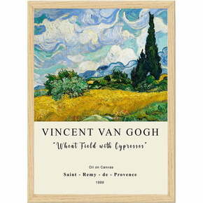 Plakat z okvirjem 55x75 cm Vincent van Gogh – Wallity