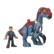 Mattel Jurski svet Imaginext komplet Therizinosaurus + Owen ZA5096