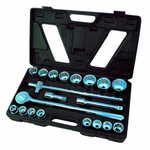Beast Tools Komplet račne 20 delni set 3/4″ – 12 kotne vtičnice 19-50mm