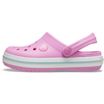 Crocs dekliški natikači Crocband Clog, Taffy Pink, roza, 32/33 (207005-6SW/207006-6SW)