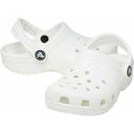 Crocs Kids' Classic Clog T White 24-25