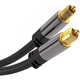 PremiumCord Toslink M/M optični kabel OD:6 mm, Gold design 0,5 m, kjtos6-05