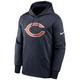 Chicago Bears Nike Prime Logo Therma pulover s kapuco, velikost L