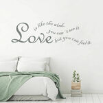 Nalepke – Love is like the wind... (Ljubezen je kot veter ...)