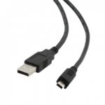 Gembird kabel gembird ccp-usb2-am5p-6 (usb m - mini usb m; 1,8 m; črna barva)