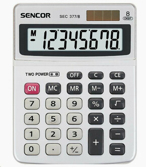 Sencor kalkulator SEC 377/8