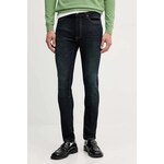 Kavbojke Calvin Klein Jeans LV04RD718G - mornarsko modra. Kavbojke iz kolekcije Calvin Klein Jeans skinny kroja, z normalnim pasom. Model izdelan iz elastičnega denima. Model iz izjemno udobnega, visokokakovostnega materiala.
