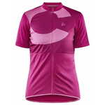 Craft ženski kolesarski dres Endur Logo, roza, S
